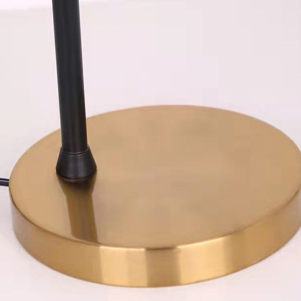 Moderne Einfachheit Zylinder Eisen Metall 1-Licht Tischlampe für Schlafzimmer 