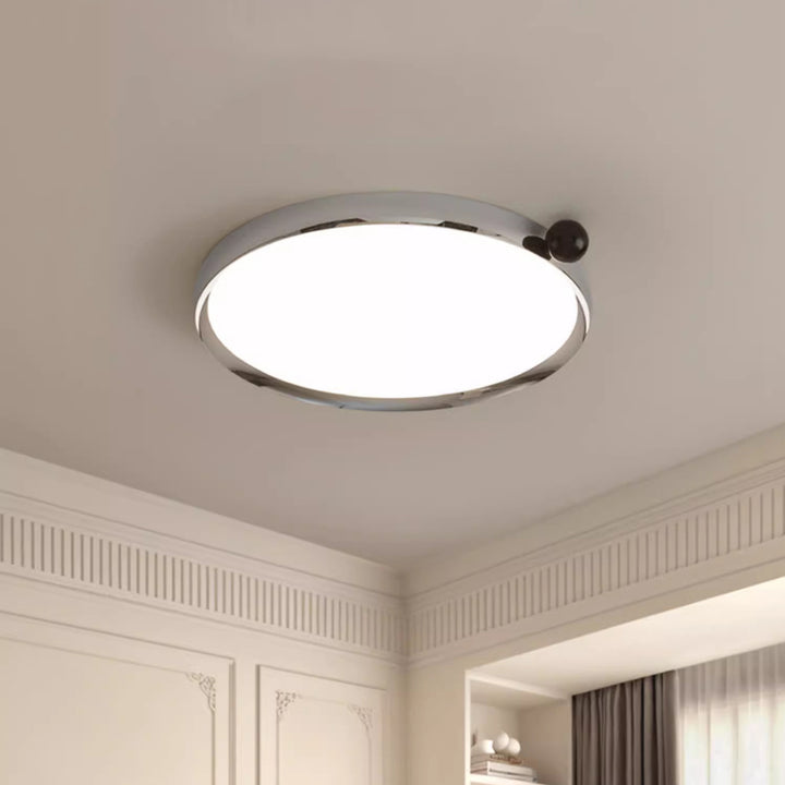 Traditionelle französische runde Aluminium-Eisen-LED-Deckenleuchte für das Schlafzimmer 