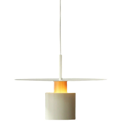 Moderne Einfachheit Fliegende Untertasse Zylinder Eisen 1-Licht Pendelleuchte Für Schlafzimmer 