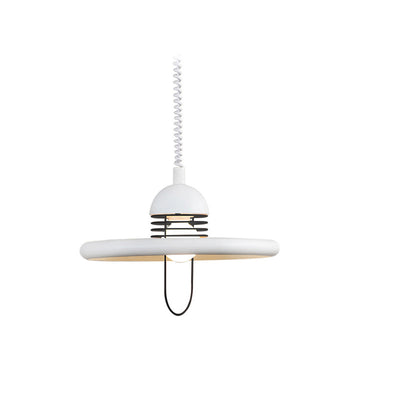 Moderne Einfachheit Fliegende Untertasse Runde Metall 1-Licht Pendelleuchte Für Schlafzimmer 