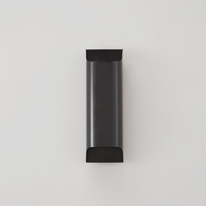 Lámpara de Aplique de Pared de Cobre Rectangular de 2 Luces de Lujo Moderno para Pasillo 