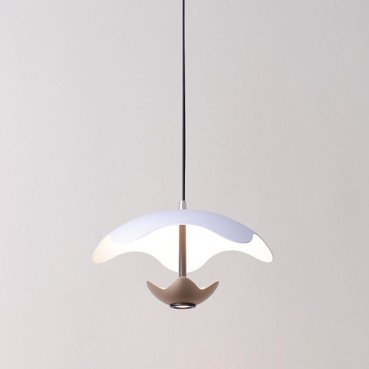 Zeitgenössische nordische Kuppel Aluminium Eisen Acryl LED Pendelleuchte für das Schlafzimmer 