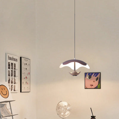 Zeitgenössische nordische Kuppel Aluminium Eisen Acryl LED Pendelleuchte für das Schlafzimmer 