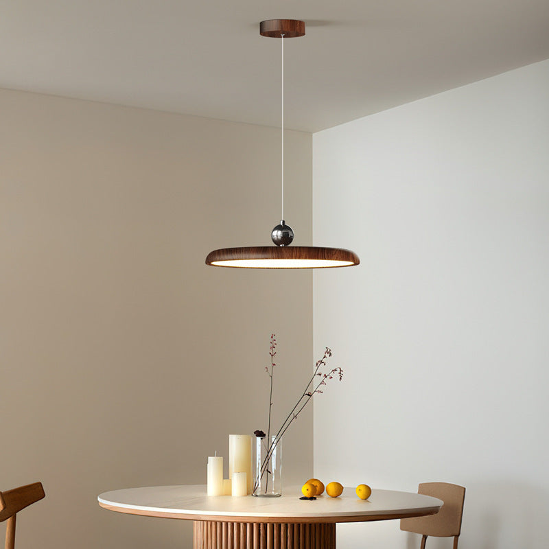 Traditionelle französische runde Eisen-PE-LED-Pendelleuchte für Wohnzimmer 
