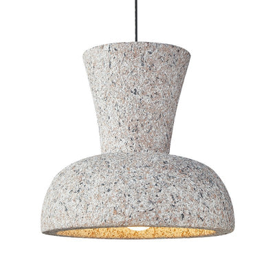 Suspension Luminaire à Une Lumière Composite Dôme Japonais Traditionnel Pour Chambre 