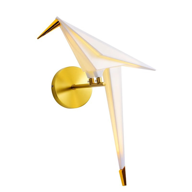 Applique murale LED en fer acrylique créatif contemporain en forme d&