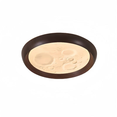Lumière de plafond LED ronde en PVC fer pour chambre à coucher, style traditionnel chinois 