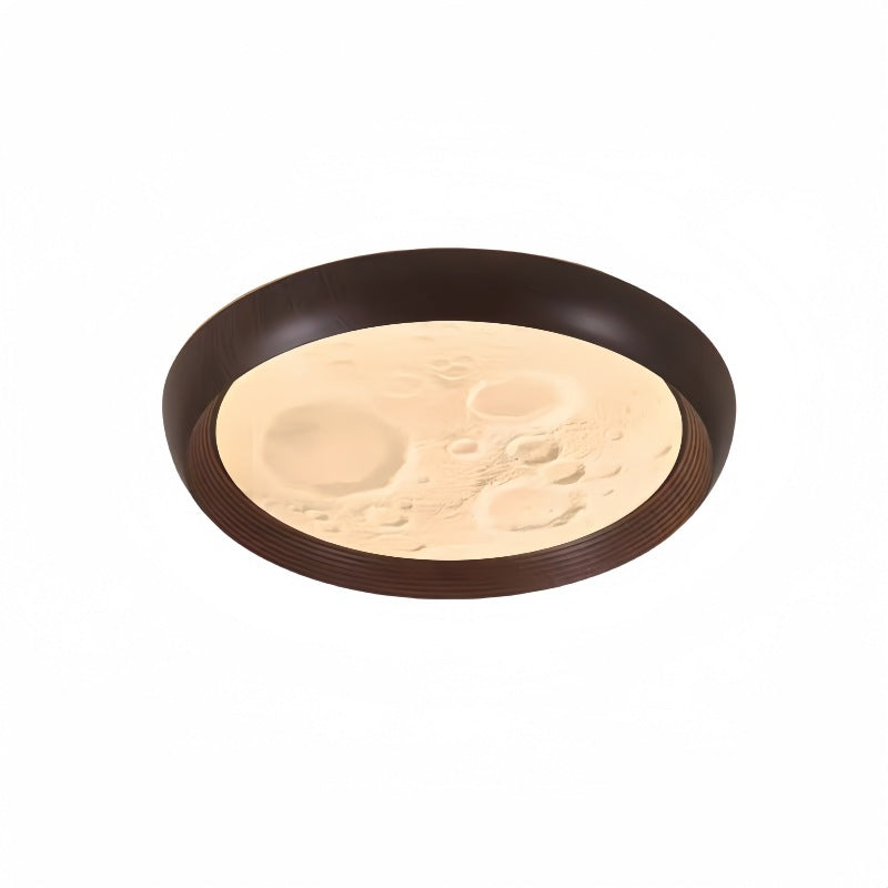 Lumière de plafond LED ronde en PVC fer pour chambre à coucher, style traditionnel chinois 