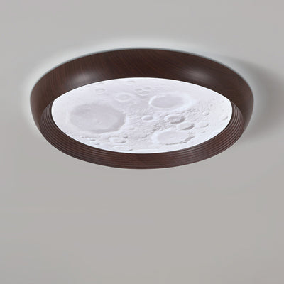Lumière de plafond LED ronde en PVC fer pour chambre à coucher, style traditionnel chinois 