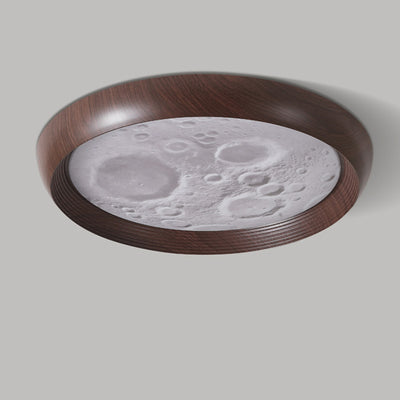 Lumière de plafond LED ronde en PVC fer pour chambre à coucher, style traditionnel chinois 