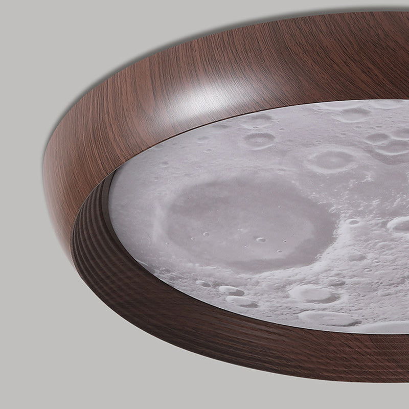 Lumière de plafond LED ronde en PVC fer pour chambre à coucher, style traditionnel chinois 
