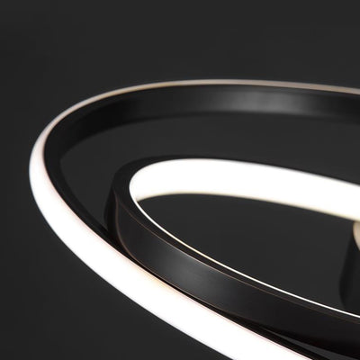 Luz de techo LED montada al ras de acrílico de cobre moderno de lujo para dormitorio 