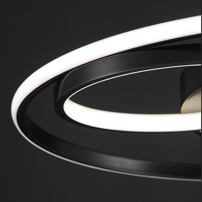 Luz de techo LED montada al ras de acrílico de cobre moderno de lujo para dormitorio 