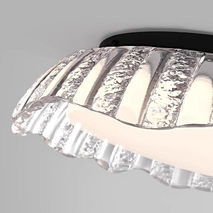 Moderne minimalistische runde Aluminium-Harz-LED-Deckenleuchte für das Schlafzimmer 