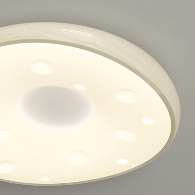 Modern Minimalist Oval LED Ceiling Light – Iron & Acrylic Flush Mount for Bedroom