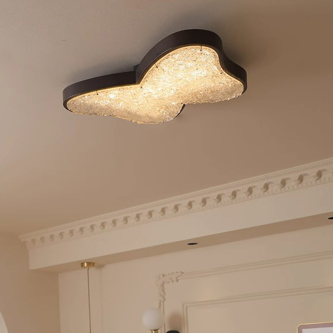 Traditionelle Vintage Schmetterling LED-Deckenleuchte – Legierung &amp; Acryl Deckenmontage für Schlafzimmer 