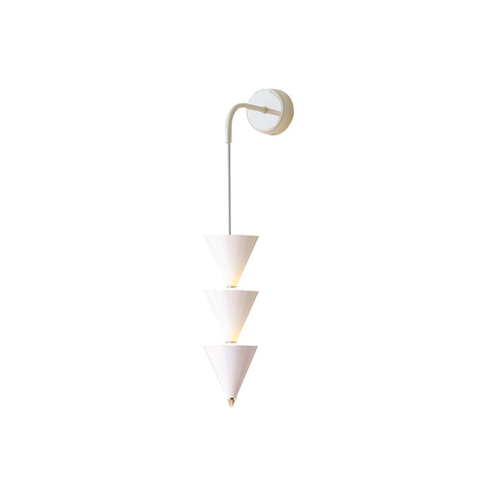 Applique murale LED en fer et acrylique créative contemporaine pour salon 