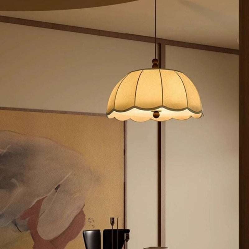 Traditionelle französische Kuppel aus Eisen, 4-flammige Pendelleuchte für das Schlafzimmer 