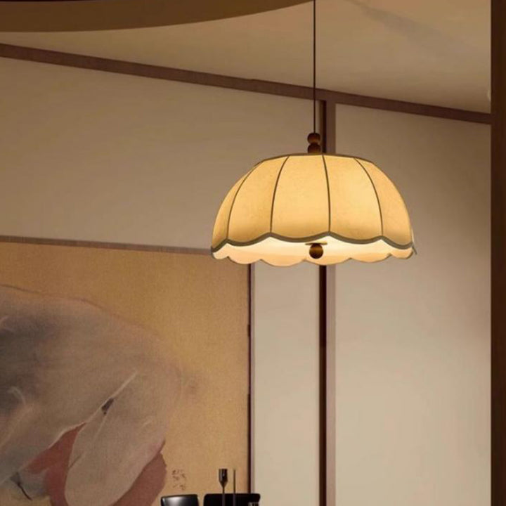 Traditionelle französische Kuppel aus Eisen, 4-flammige Pendelleuchte für das Schlafzimmer 
