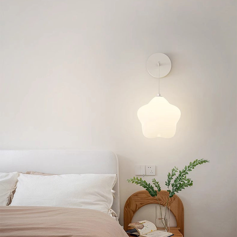 Modern Simplicity Star Iron PE LED Wall Sconce Lamp For Bedroom