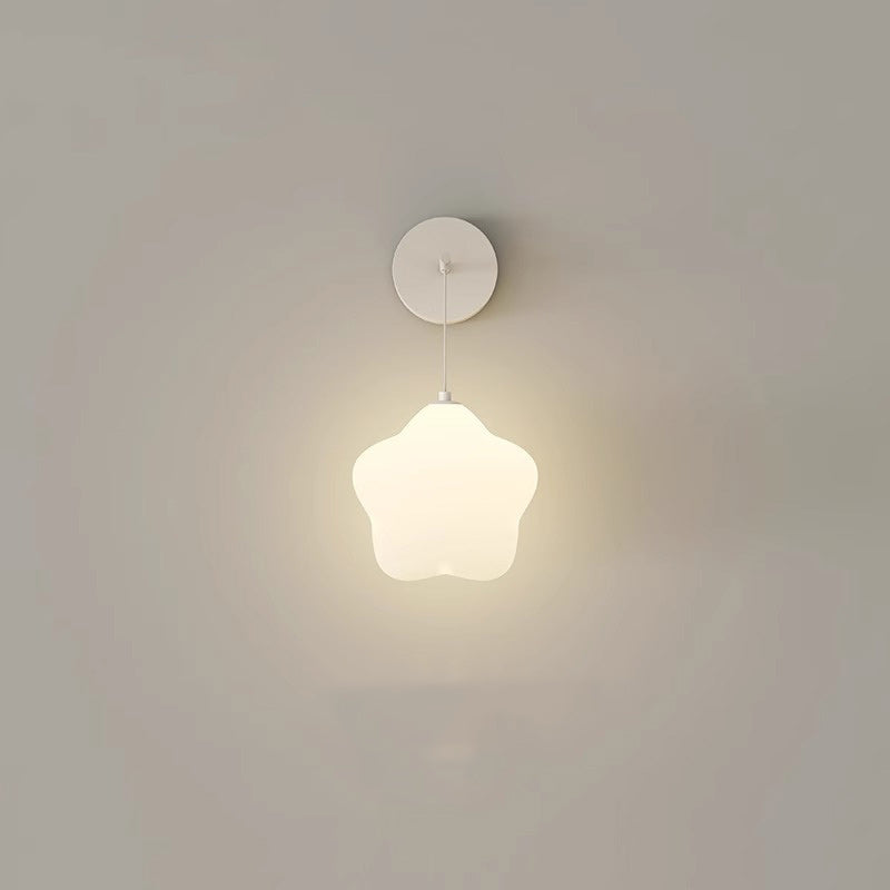 Modern Simplicity Star Iron PE LED Wall Sconce Lamp For Bedroom