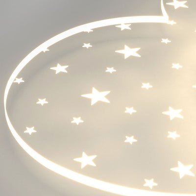 Luz de techo empotrada LED de acrílico y metal con diseño de mariposa creativa contemporánea para dormitorio 