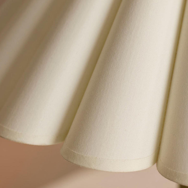 Lampe de table 1 lumière en tissu de bois massif vintage traditionnel pour chambre à coucher 