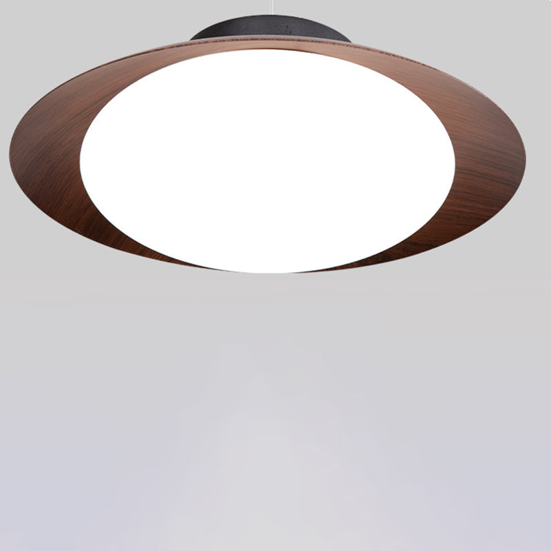 Moderne minimalistische Kuppel Eisen PE LED Insellicht Kronleuchter für Esszimmer 
