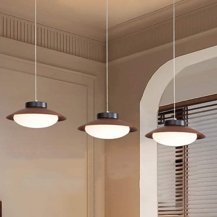 Moderne minimalistische Kuppel Eisen PE LED Insellicht Kronleuchter für Esszimmer 