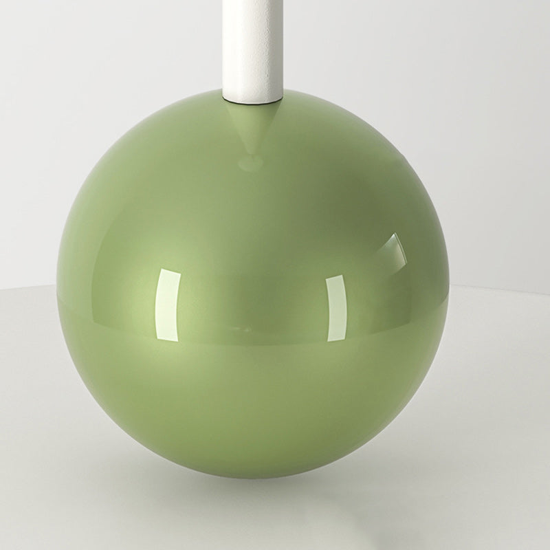 Lustre suspendu LED en fer acrylique rond minimaliste moderne pour salon 