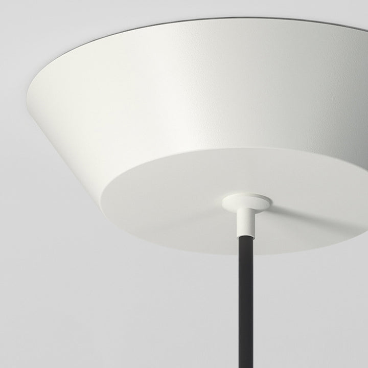 Lustre suspendu LED en fer acrylique rond minimaliste moderne pour salon 