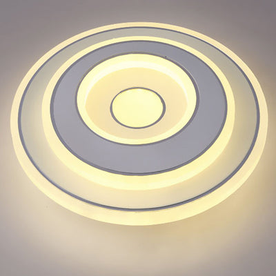 Plafonnier LED carré en fer et acrylique minimaliste moderne pour chambre 