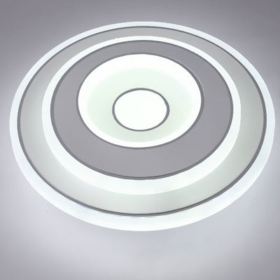 Plafonnier LED carré en fer et acrylique minimaliste moderne pour chambre 