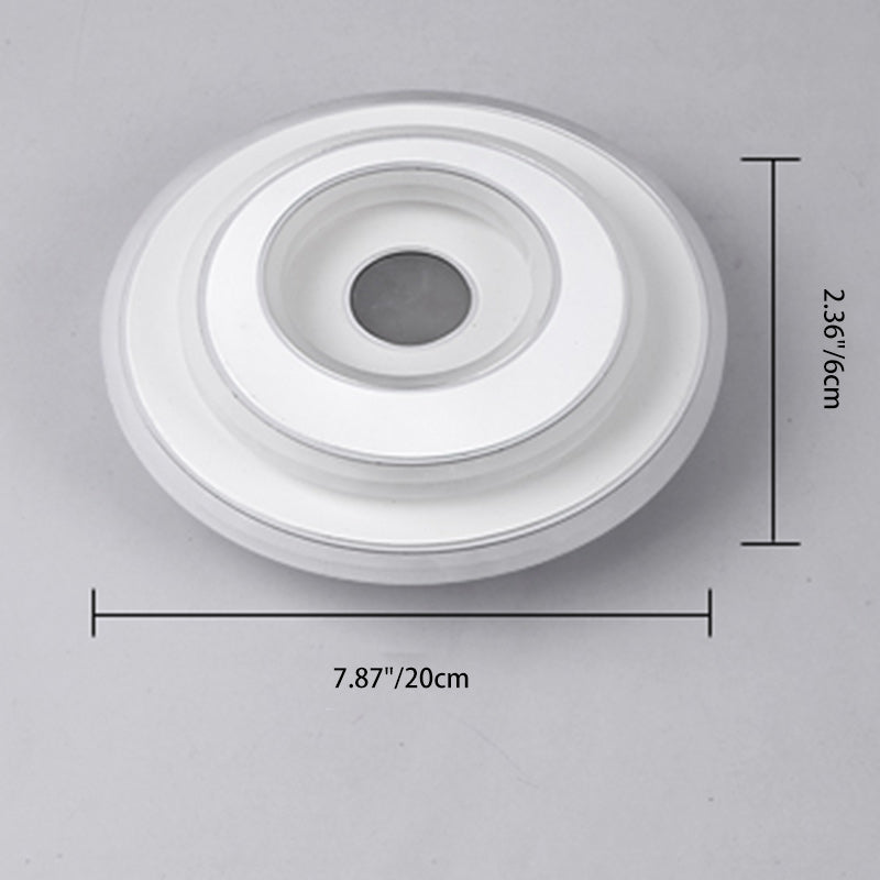 Plafonnier LED carré en fer et acrylique minimaliste moderne pour chambre 