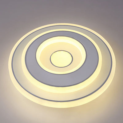 Plafonnier LED carré en fer et acrylique minimaliste moderne pour chambre 