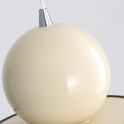 Modern Simplicity Sphere Iron 1-Light Pendant Light For Living Room