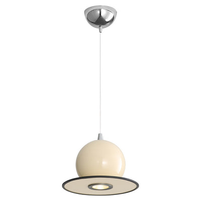 Modern Simplicity Sphere Iron 1-Light Pendant Light For Living Room