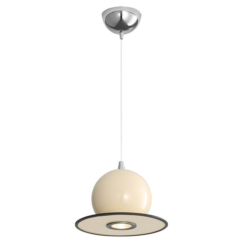 Modern Simplicity Sphere Iron 1-Light Pendant Light For Living Room
