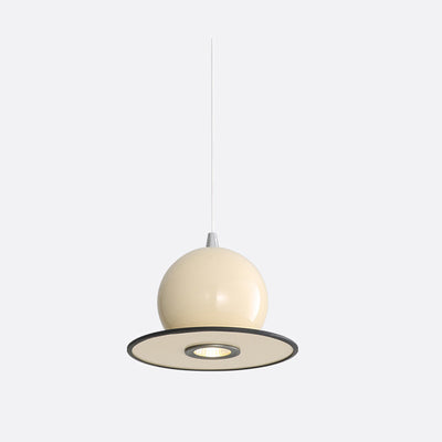 Modern Simplicity Sphere Iron 1-Light Pendant Light For Living Room