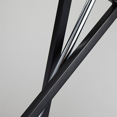 Lampe de table moderne minimaliste cylindre fer lin 1 lumière pour chambre 