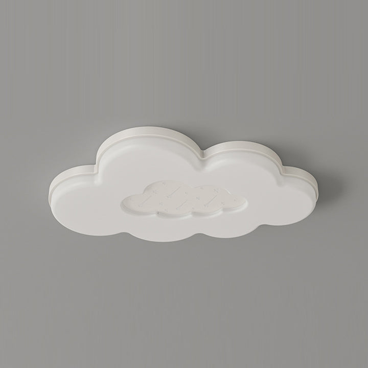 Plafonnier LED en acrylique fer nuage créatif contemporain pour chambre 
