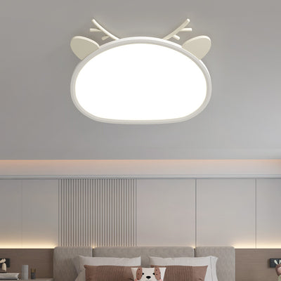 Children's Room LED Ceiling Light with Cute Animal Design