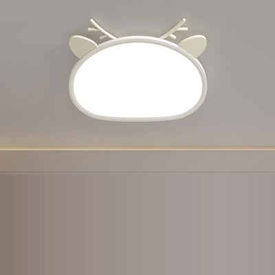 Children's Room LED Ceiling Light with Cute Animal Design