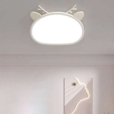 Children's Room LED Ceiling Light with Cute Animal Design
