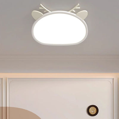 Children's Room LED Ceiling Light with Cute Animal Design