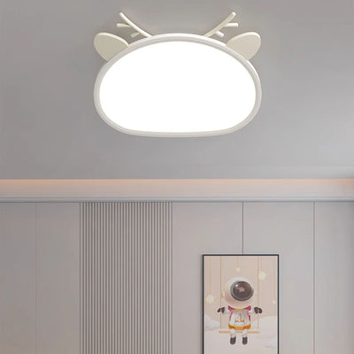 Children's Room LED Ceiling Light with Cute Animal Design