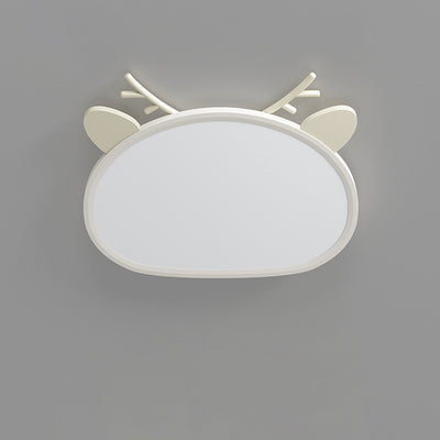 Children's Room LED Ceiling Light with Cute Animal Design