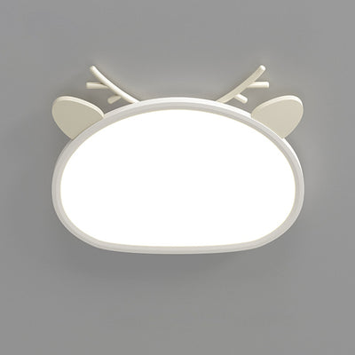 Children's Room LED Ceiling Light with Cute Animal Design