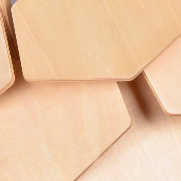 Moderne eklektische Vogelkäfig Holz 1-Licht Pendelleuchte für Wohnzimmer 