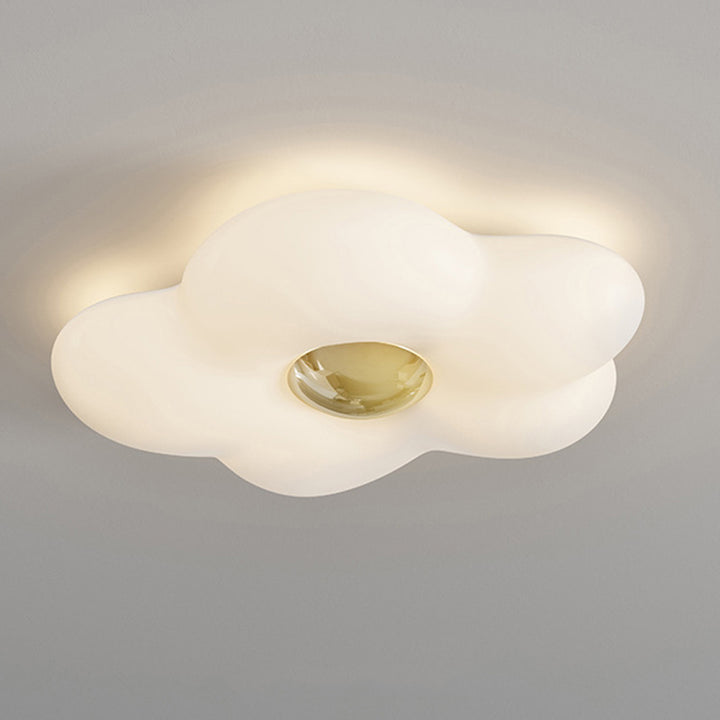 Plafonnier LED en fer et acrylique de style Art Déco moderne pour chambre à coucher 